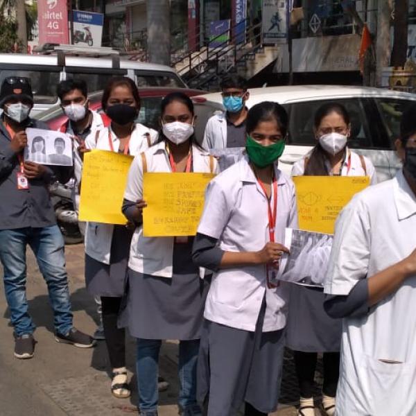 Rally conducted for  Covid 19 Awareness 